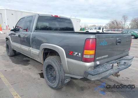 2002 Chevrolet Silverado 1500 Ls from USA, damaged, VIN 2GCEK19T021276818